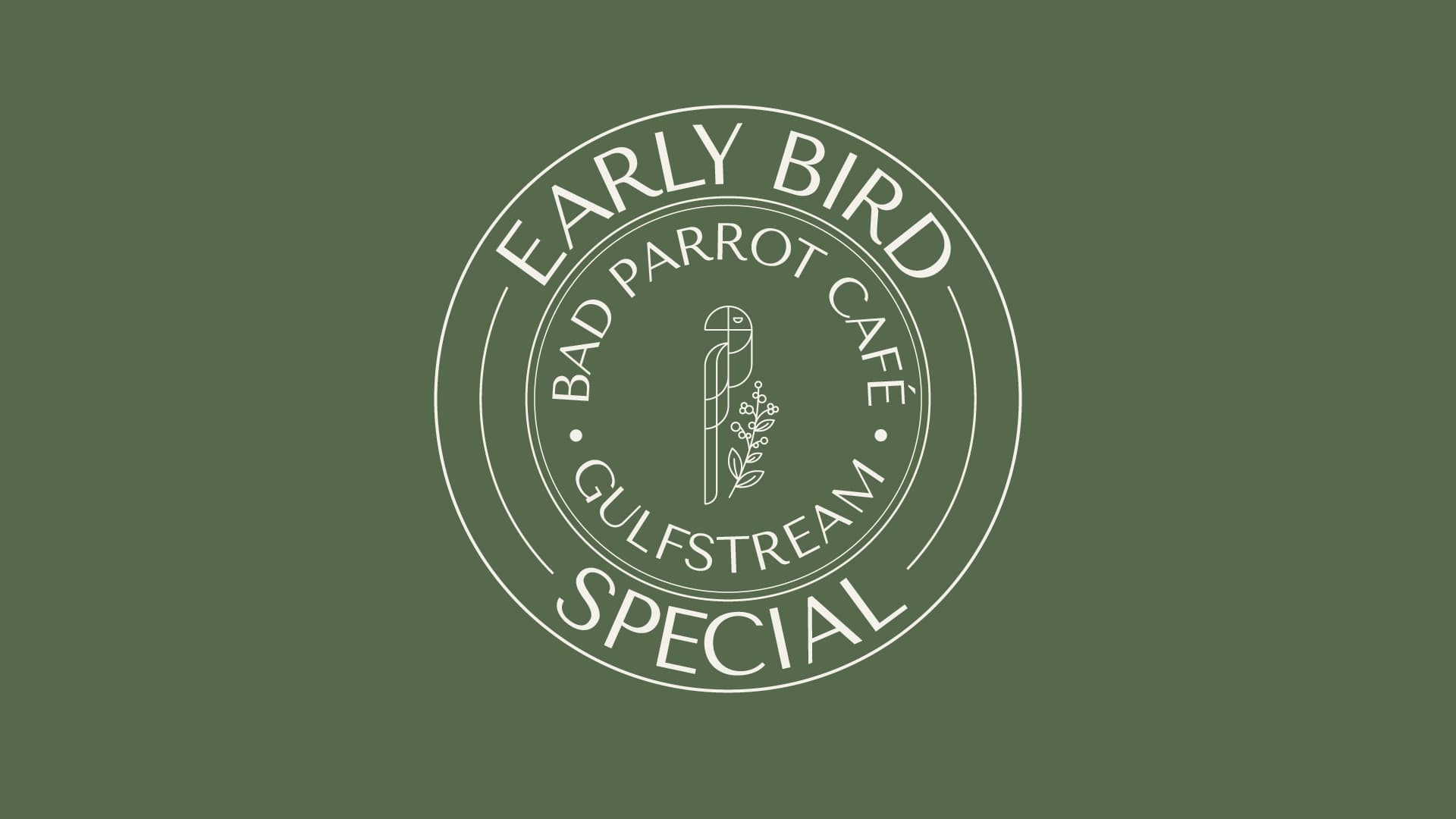 Gulfstream Park Casino Promo Fridays, Saturdays and Sundays Early Bird Special - Bad Parrot Cafe